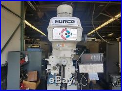 Hurco SM1 3HP Vertical Milling Machine Sony Digital Read Out DRO MIill Manual