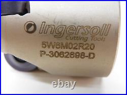 INGERSOLL #5W6M02R20, 2 BUTTON FACE MILL With RPLH 190500TN CARBIDE INSERTS C149