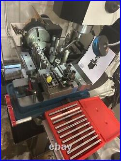 Immaculate CNC Mini Mill Complete Dekstop Machine with vice, collets, tools