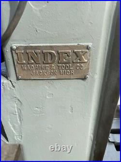 Index 8x23 Knee Milling Machine 110 Volt Power Feed Mini Bridgeport USA