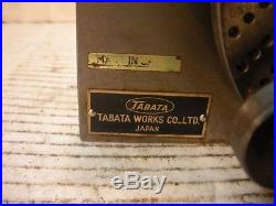 Indexing Dividing Head B&S-0 with Tailstock Tabata Japan