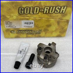 Ingersoll 2 Indexable Facemill Cutter, Coolant Thru, 3/4 Arbor DG6H-20R02, New