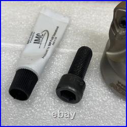 Ingersoll 2 Indexable Facemill Cutter, Coolant Thru, 3/4 Arbor DG6H-20R02, New