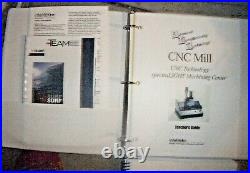 Intelitek specraLIGHT 0200 Machining Center Benchtop Milling CNC user manual cd