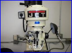JET JVM-836-1 Vertical Mill Milling Machine with Tools and Cutters