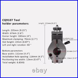 JY290VF JY300 CQ9107 AT300 CQB9111 Bench Lathe Posts&Holders Quick Change Hold