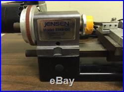 Jensen Model 334B400 Lathe Milling Machine