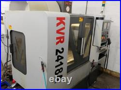 KENT USA KVR-2418A Vertical Machining Center 24 ATC X 24 Y 18 CHILLER LOW HRS KENT USA KVR-2418A Vertical Machining Center 24 ATC X 24 Y 18 CHILLER LOW HRS