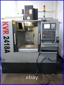 KENT USA KVR-2418A Vertical Machining Center 24 ATC X 24 Y 18 CHILLER LOW HRS KENT USA KVR-2418A Vertical Machining Center 24 ATC X 24 Y 18 CHILLER LOW HRS