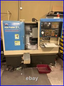 KIA turn 21 CNC turning center KIA turn 21 CNC turning center
