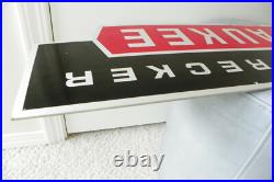 Kearney Trecker Machinery Sales Advertising Sign 36 Inch Heavy Metal