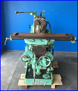 Kearney & Trecker Model H Small Horizontal Milling Machine, No-Reserve