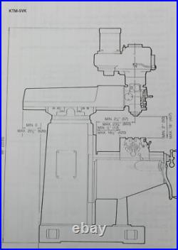 Kent USA KTM 2S, 3VK, 5VK Vertical Turret Mill, Operation and Parts Manual