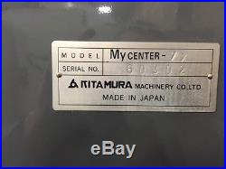 Kitamura Mycenter 7X Machining Center 25 x 67 VMC with 30 ATC, 10K Geared Spindle