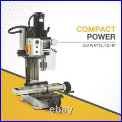 Klutch 1/2 HP Mini Milling Machine, 350 Watts, 110V Klutch 1/2 HP Mini Milling Machine, 350 Watts, 110V