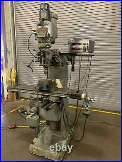 LOADED Bridgeport Series I-2HP Vertical Milling Machine, 48, DRO, Shaping, Feed