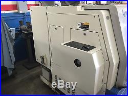 LOOK1999 DAEWOO LYNX 200B CNC LATHE WITH 5C COLLET ADAPTER AND CHUCK