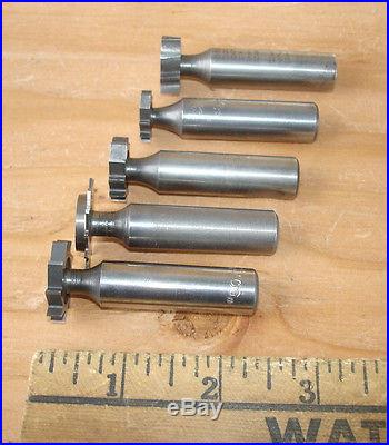LOT OF 10 GOOD USED KEYWAY SEAT FLY CUTTERS MILLING LATHE MACHINIST TOOLS USA
