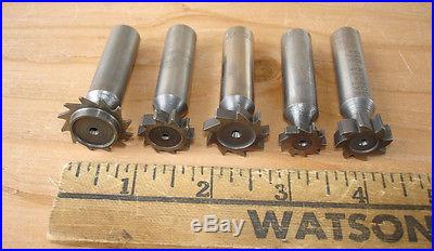 LOT OF 10 GOOD USED KEYWAY SEAT FLY CUTTERS MILLING LATHE MACHINIST TOOLS USA
