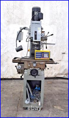 LX-329MILL BENCH DRILLING & MILLING MACHINE, With EASSON ES-10 DRO AND ACCESSORIES