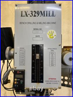 LX-329MILL BENCH DRILLING & MILLING MACHINE, With EASSON ES-10 DRO AND ACCESSORIES