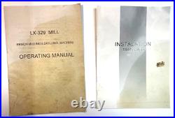 LX-329MILL BENCH DRILLING & MILLING MACHINE, With EASSON ES-10 DRO AND ACCESSORIES