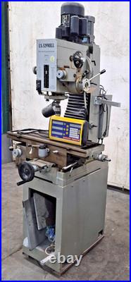 LX-329MILL BENCH DRILLING & MILLING MACHINE, With EASSON ES-10 DRO AND ACCESSORIES