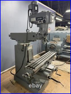 Lagun FTV2 Vertical Mill With Fully Rebuilt Head- Video link in the description