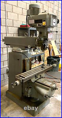 Lagun Republic FT-1 42 X 9 Variable Speed Vertical Mill Knee Milling Machine