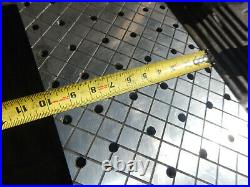 Large Adjustable Angle Sine Plate 24-1/8x10 Work Surface Machinist Jig Fixture