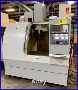 Leadwell model V-30 Vertical Machining Center Year 2005 Fanuc Oi-MD Control