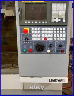 Leadwell model V-30 Vertical Machining Center Year 2005 Fanuc Oi-MD Control