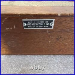 Leitz Wetzlar Opto-Metric Centering Microscope Jig Borer 772188 Leitz Wetzlar Opto-Metric Centering Microscope Jig Borer 772188