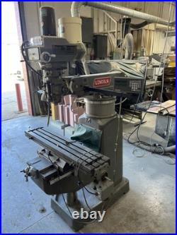 Lincoln Mill With 2 Axis Readout