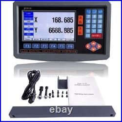 Linear Scale 2Axis / 3Axis LCD Digital Readout DRO Display Kit CNC Milling Lathe