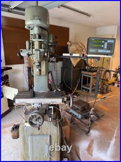 Linley Jig Bore (1960s) with Mitutoyo Digital Readout Precision Machine Tool