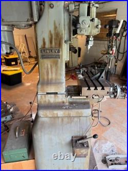 Linley Jig Bore (1960s) with Mitutoyo Digital Readout Precision Machine Tool