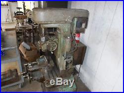 Linley milling machine -jig bore-vintage Linley jig bore mill with tooling &vise