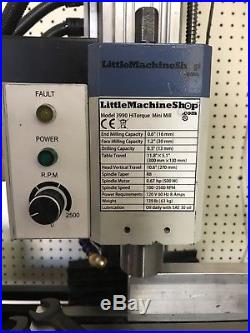 Little Machine Shops Hi-Torque 3990 (Sieg X2) CNC Mill & Accessories
