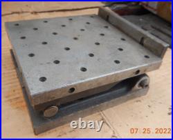Lot 266 Older Robbins Co. Xlo Ex-cell-o B5 Adjustable Angle Sine Plate