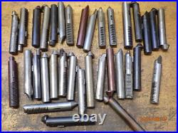 Lot Ls221 Pile Of Center Rams For Tailstock Possible For Kearney Trecker