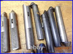 Lot Ls221 Pile Of Center Rams For Tailstock Possible For Kearney Trecker