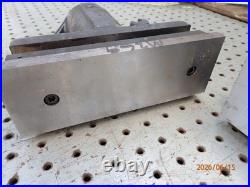 Lot M269 Machinist 2 Piece Milling Machine Vise With Wrench