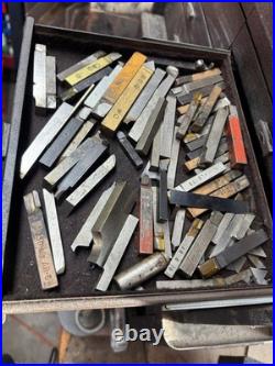 Lot Of High Speed Steel Cutting Blades Lathe Mill CNC Machining Lot Of High Speed Steel Cutting Blades Lathe Mill CNC Machining