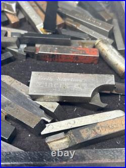 Lot Of High Speed Steel Cutting Blades Lathe Mill CNC Machining Lot Of High Speed Steel Cutting Blades Lathe Mill CNC Machining
