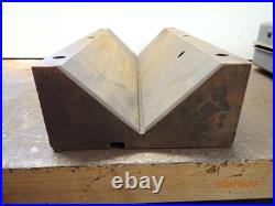 Lot R764 Machinist Large V-block Jig Fixture Setup Tooling Lot R764 Machinist Large V-block Jig Fixture Setup Tooling