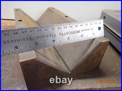 Lot R764 Machinist Large V-block Jig Fixture Setup Tooling Lot R764 Machinist Large V-block Jig Fixture Setup Tooling