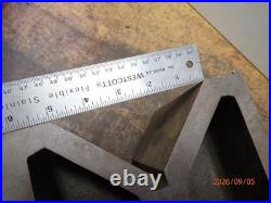 Lot R766 Machinist Large V-block Jig Fixture Setup Tooling Lot R766 Machinist Large V-block Jig Fixture Setup Tooling