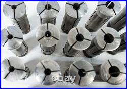 Lot of 31 4C Machine Collets 1/15 to 3/4 Dia