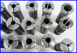 Lot of 31 4C Machine Collets 1/15 to 3/4 Dia